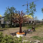 gedenkboom op begraafplaats Rustoord